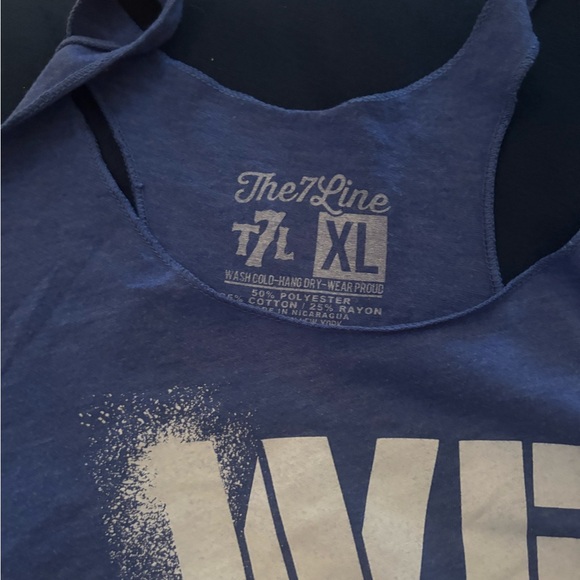 Women’s extra large, seven line army we roll deep tank top - Picture 3 of 5